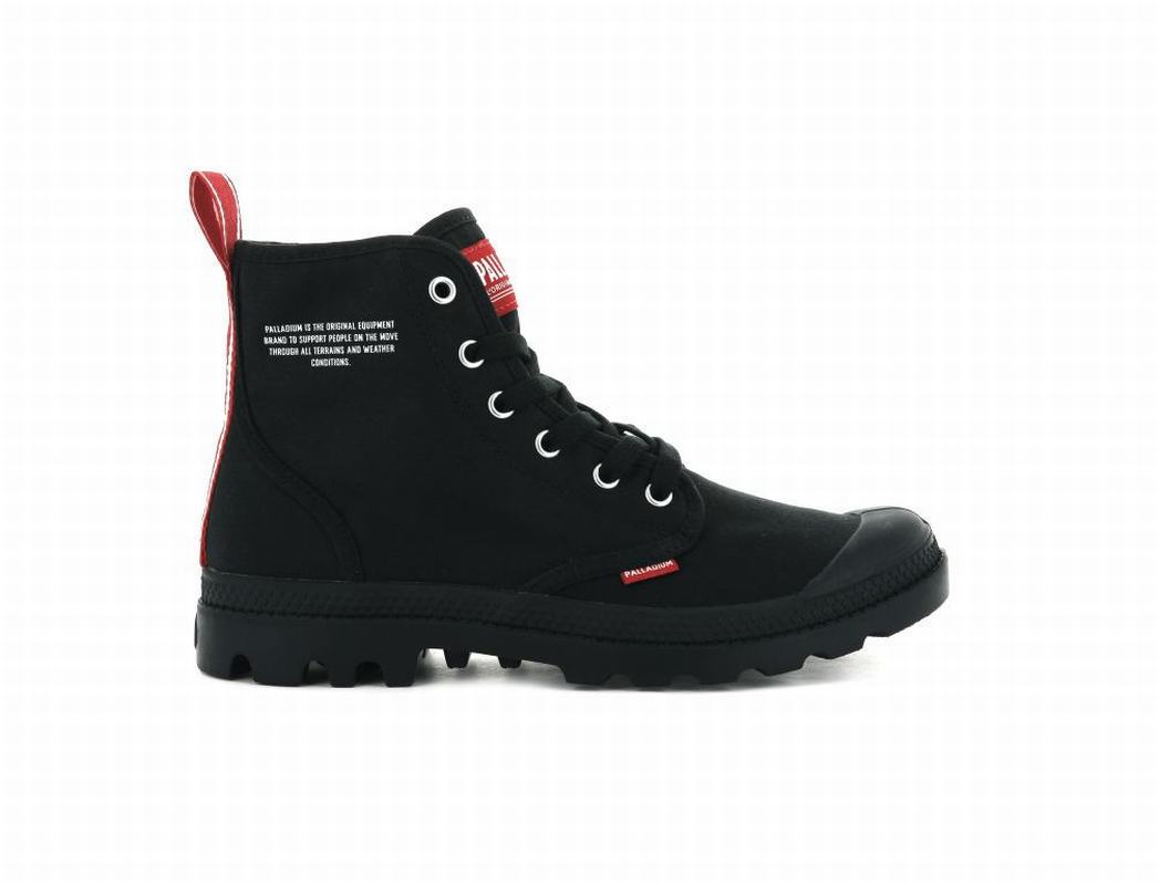 Botas Palladium Pampa Hi Dare Hombre - Negras ||JBLT-97612||